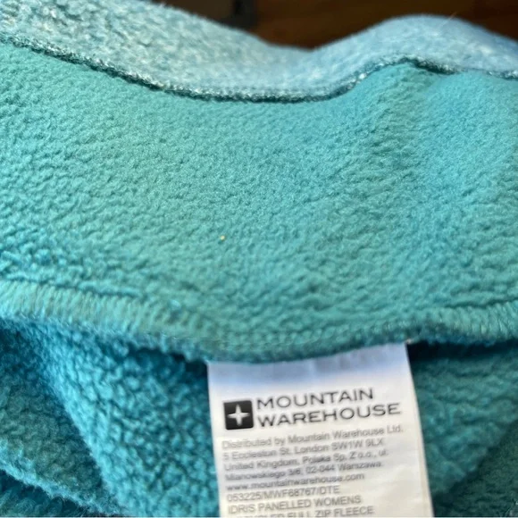 Teal Full-Zip Utility Jacket with Stand Collar - Picture 7 of 7